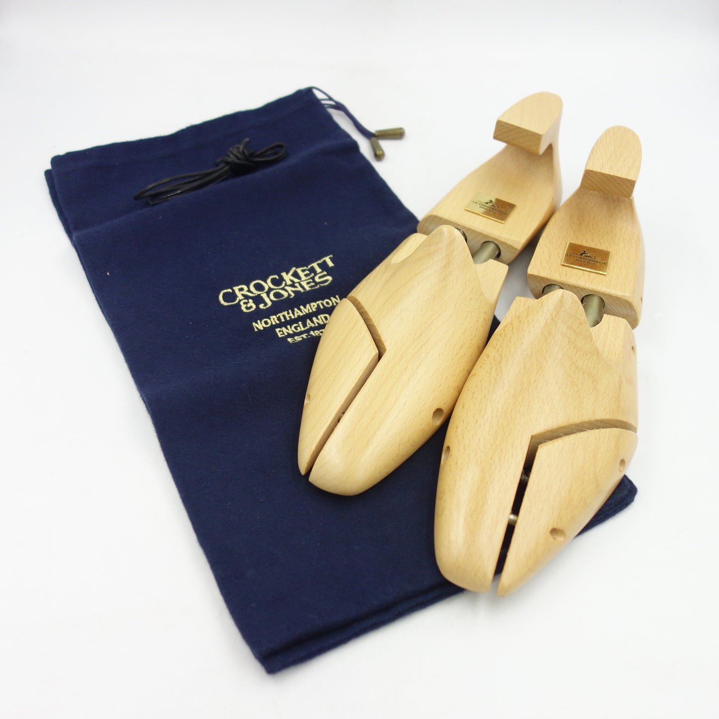 【CROCKETT&JONES】クロケット&ジョーンズ オードリー キャップトゥ カーフ ブラック UK7E 337ラスト