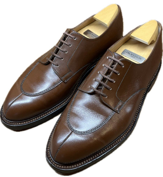 【J.M.WESTON】ジェイエムウエストン 598 ハーフハント ロジェ Uチップ カーフ タン 6D