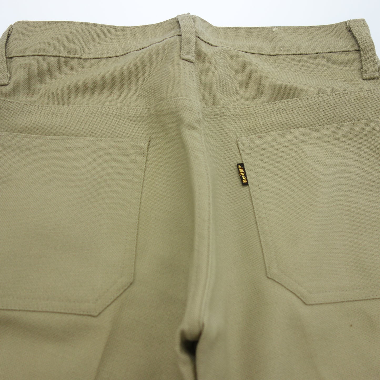 【Levi’s】リーバイス 70‘s STA-PREST BIGE 黒金タグ ベルボトム ベージュ