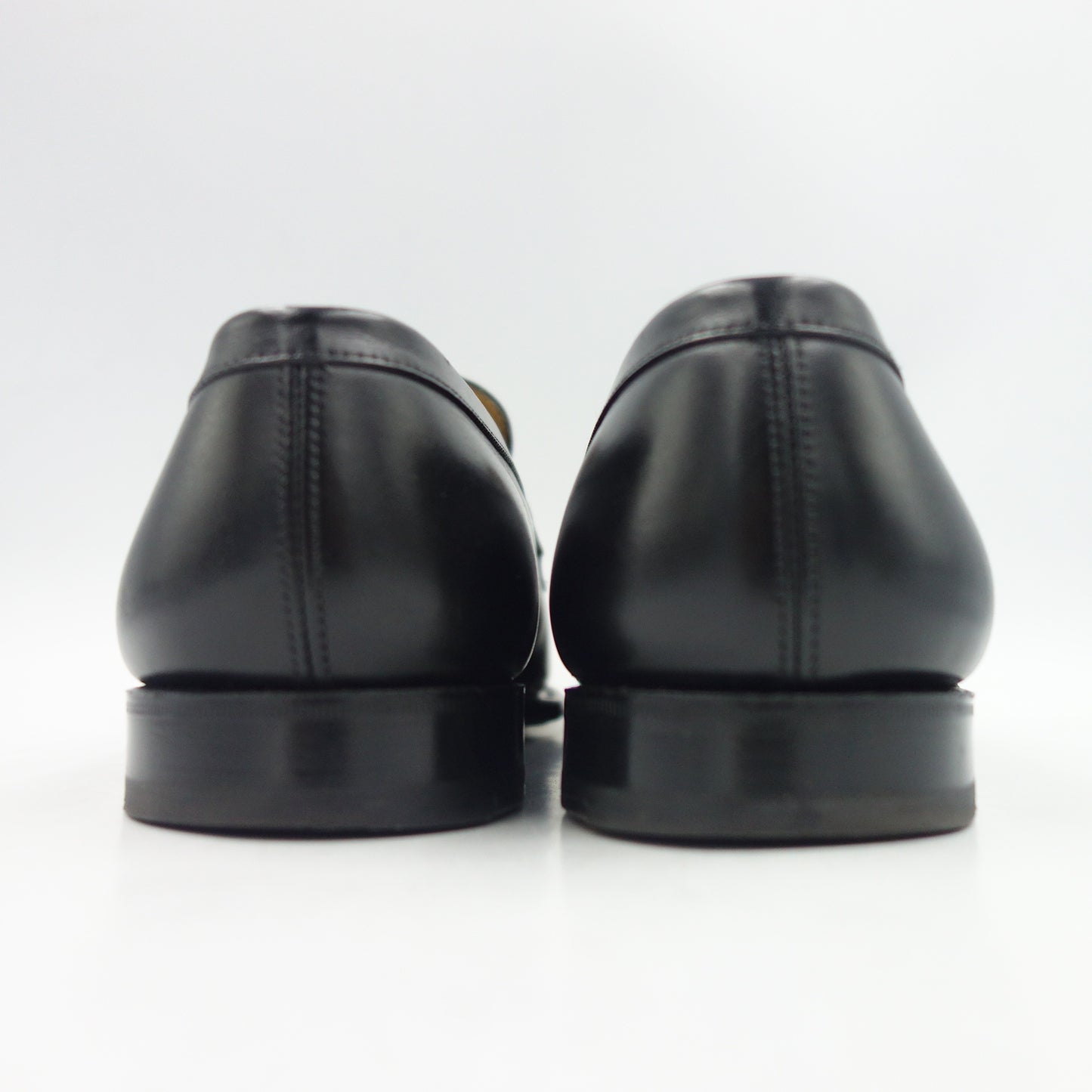 【J.M.WESTON】ジェイエムウエストン 180 シグネチャーローファー カーフ ブラック 5.5E 41ラスト