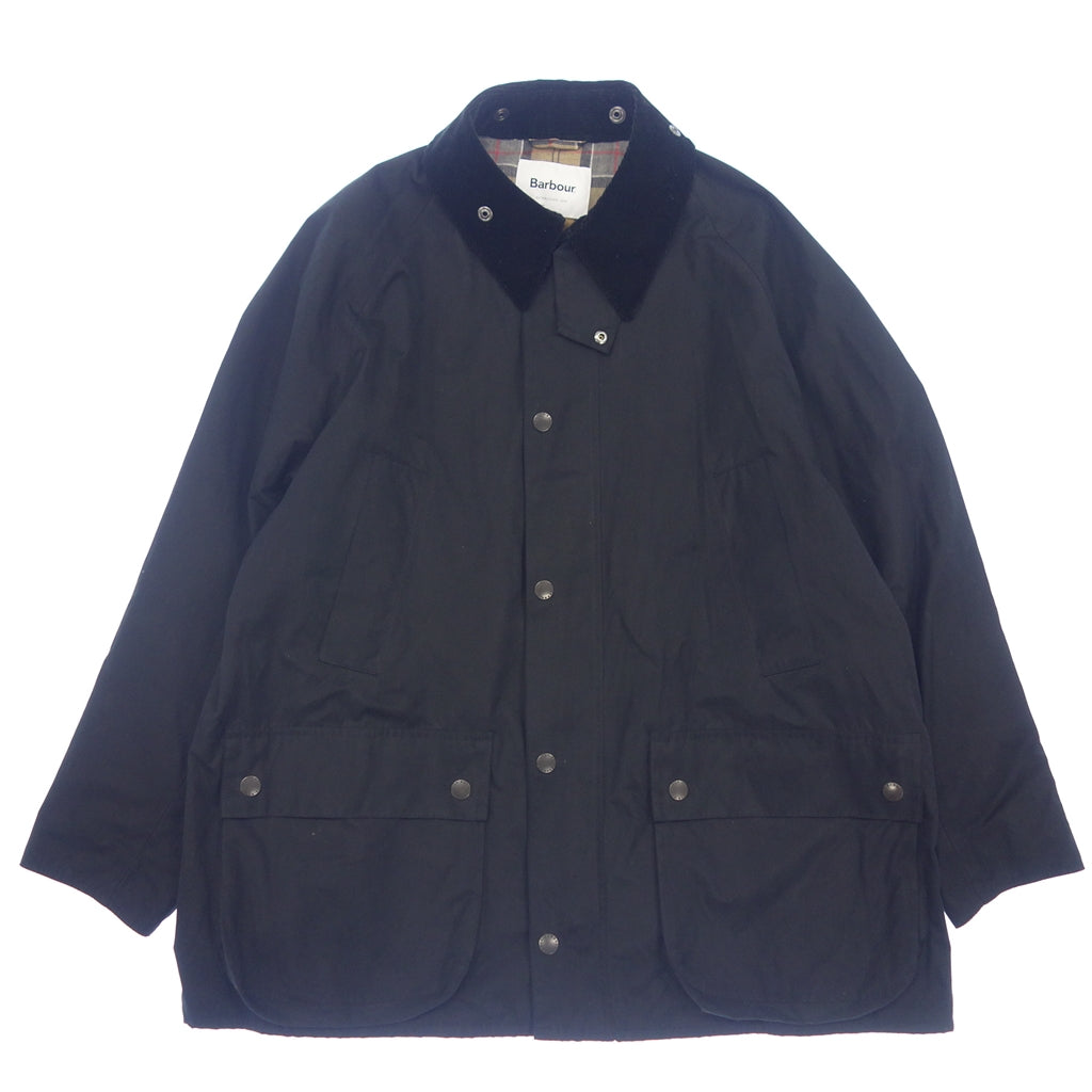 【Barbour】バブアー BIG BEDAILE ノンオイルドジャケット ブラック サイズ 48