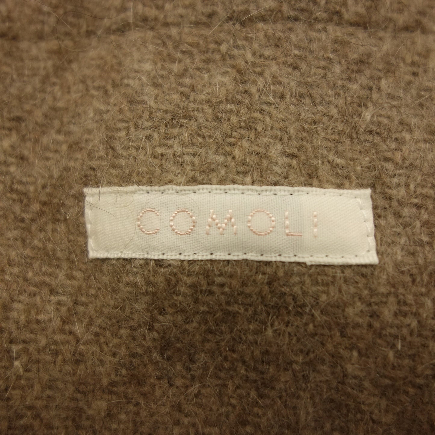 【COMOLI】コモリ カシミヤチェスターコート ベージュ サイズ 1