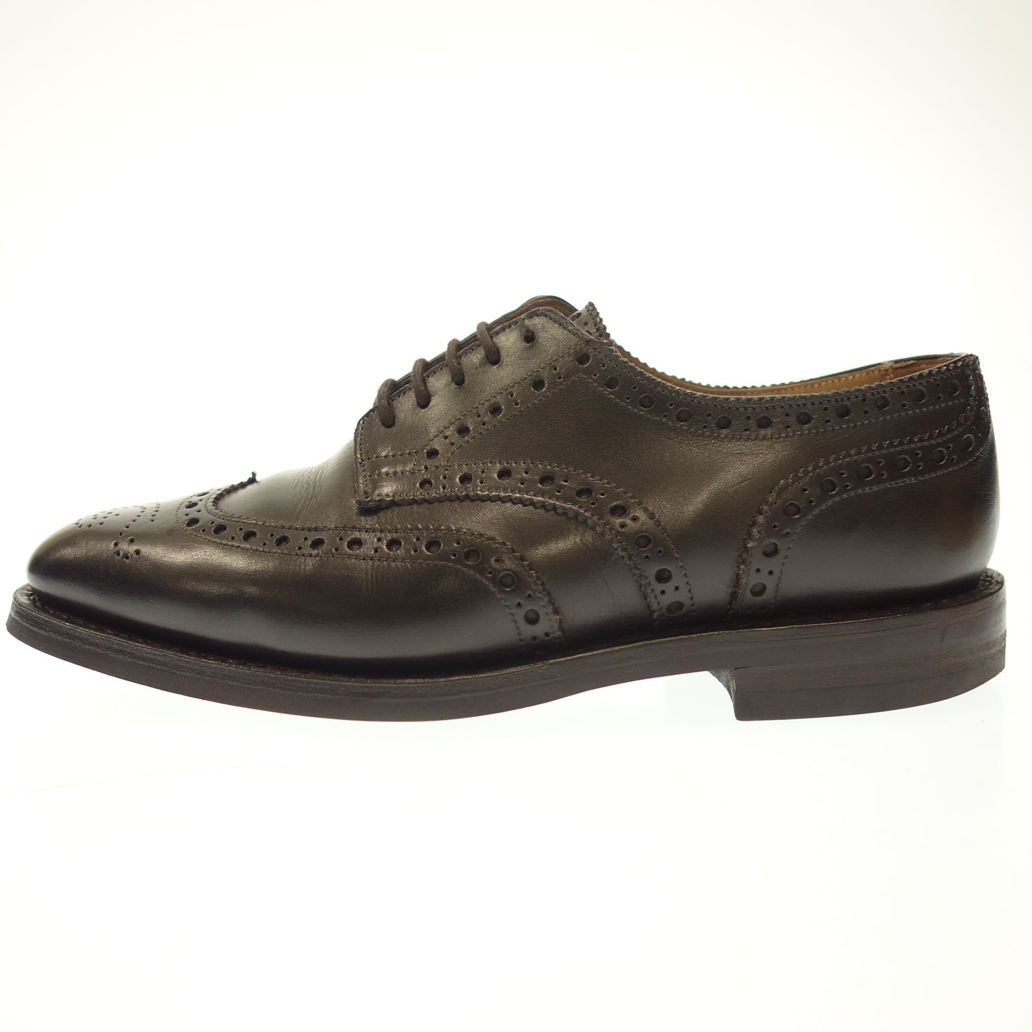 【Tricker’s】トリッカーズ NEWBURY 7423 ウイングチップ ブラウン サイズ UK6.5