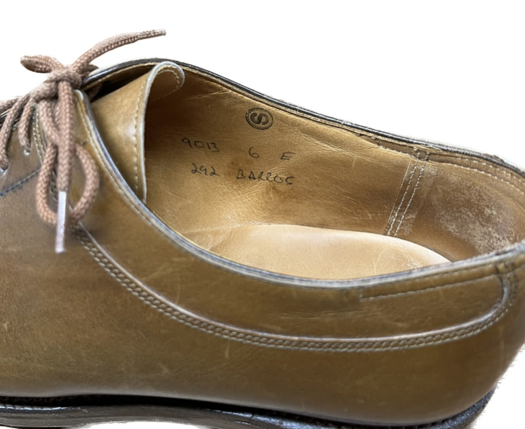 【JOHN LOBB】ジョンロブ サブスタンダード品 バロス Uチップ カーフ ブラウン サイズ UK6E ラスト