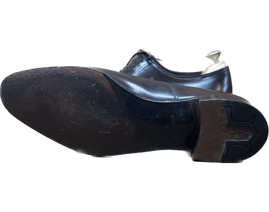 【JOHN LOBB】ジョンロブ フィリップⅡ パンチドキャップトゥ ミュージアムカーフ ブラウン サイズ UK7.5D 7000ラスト