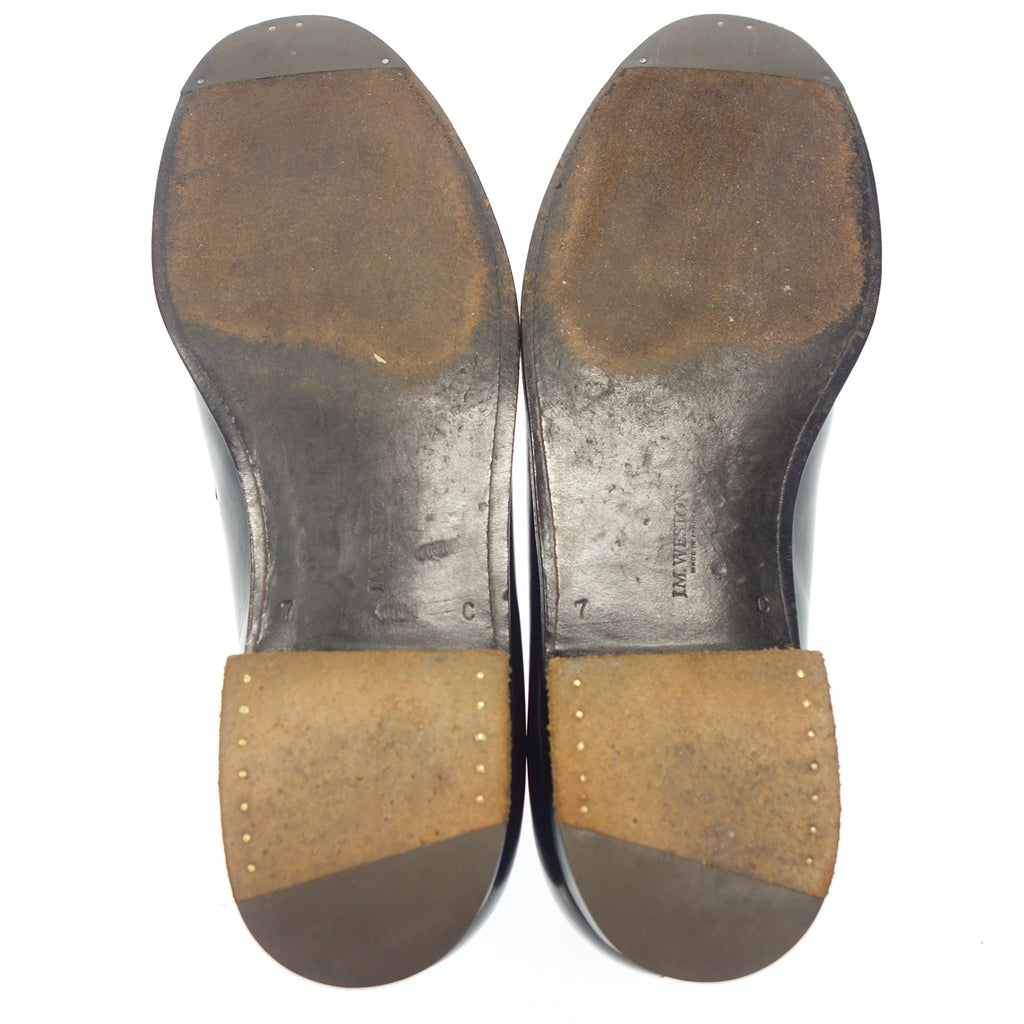 【J.M.WESTON】ジェイエムウエストン 180 シグネチャーローファー カーフ ブラック 7C