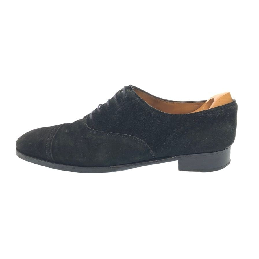 【JOHN LOBB】ジョンロブ フィリップ2 プレステージライン パンチドキャップトゥ カシミヤスエード ダークネイビー サイズ UK9D 7000ラスト PHILLIPⅡ