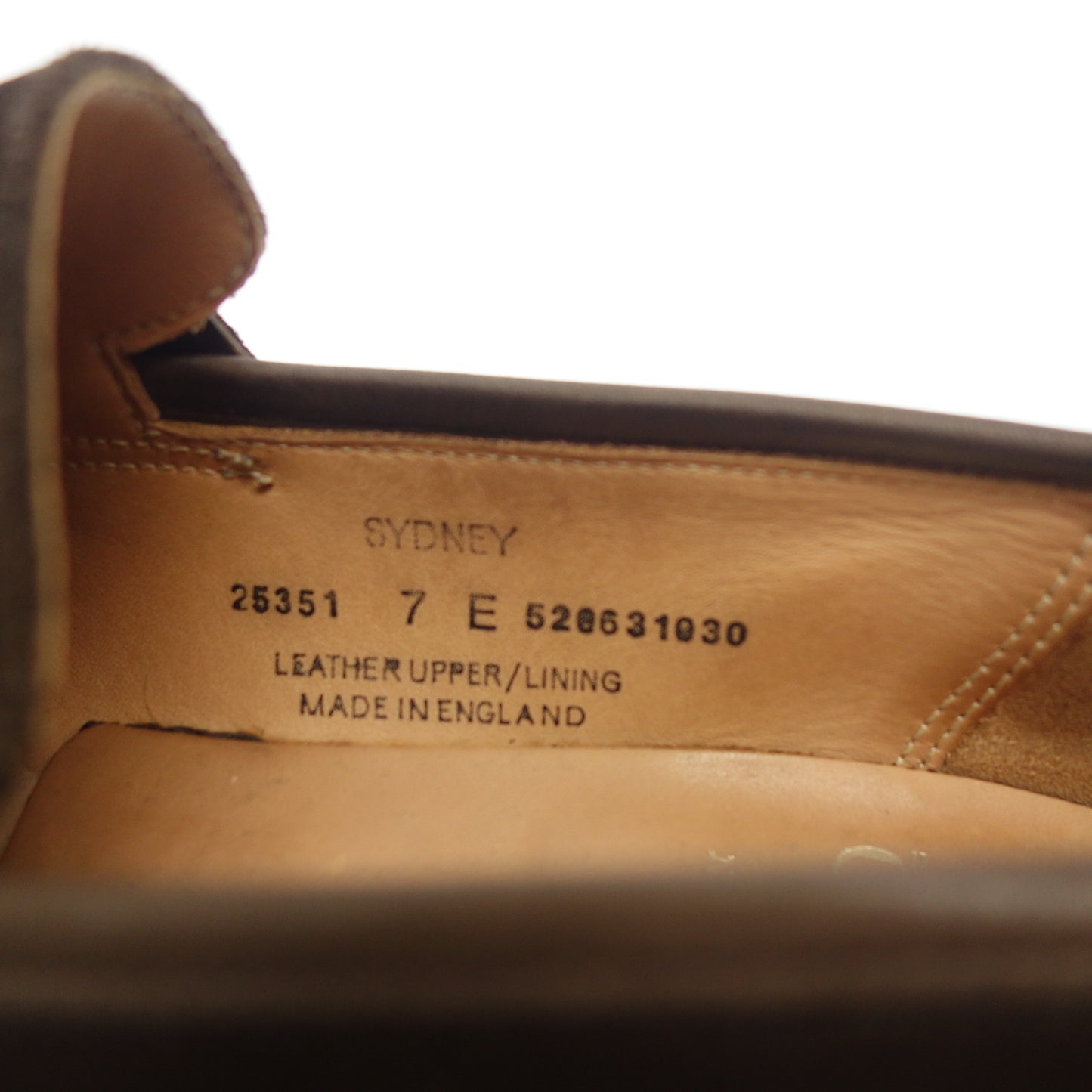 【CROCKETT&JONES】クロケット&ジョーンズ SYDNEY コインローファー スエード ブラウン UK7E