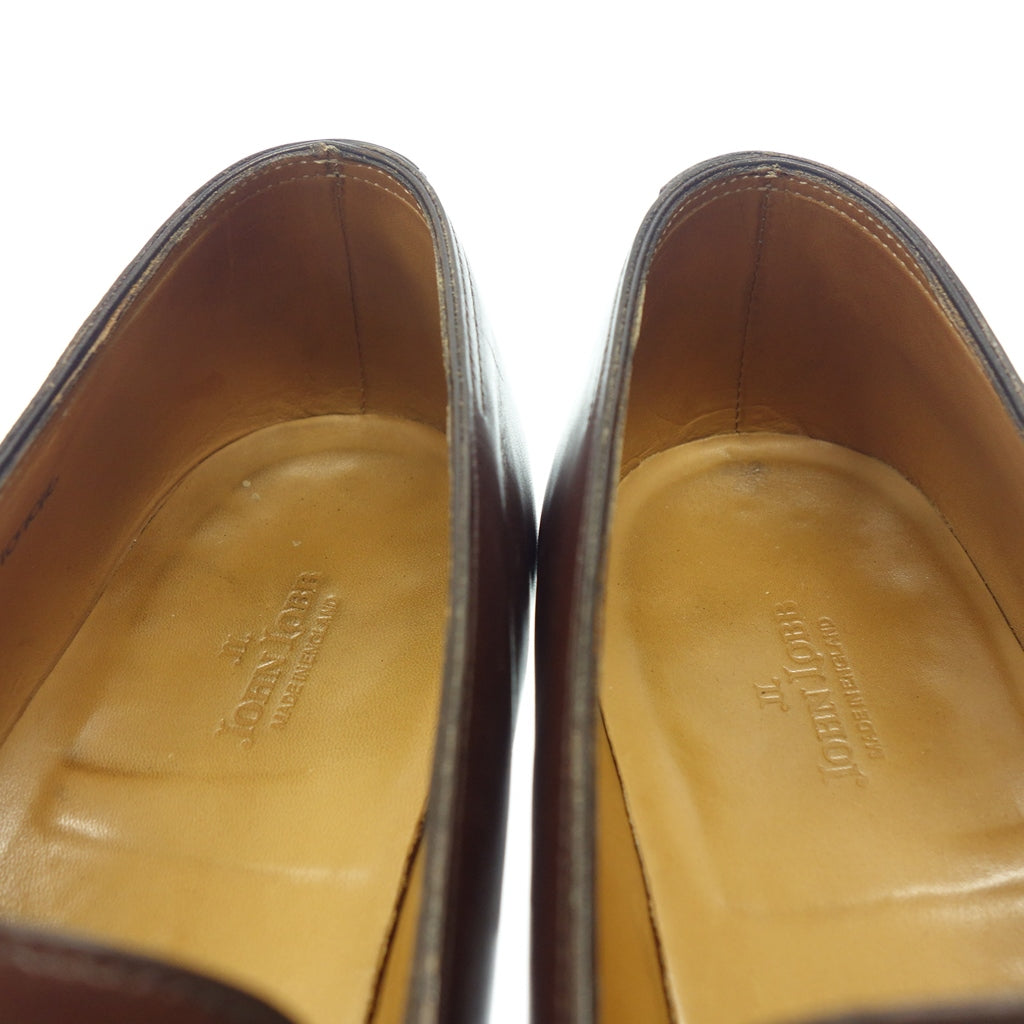 【JOHN LOBB】ジョンロブ LOPEZ ペニーローファー カーフ ブラウン サイズ UK7.5E ラスト