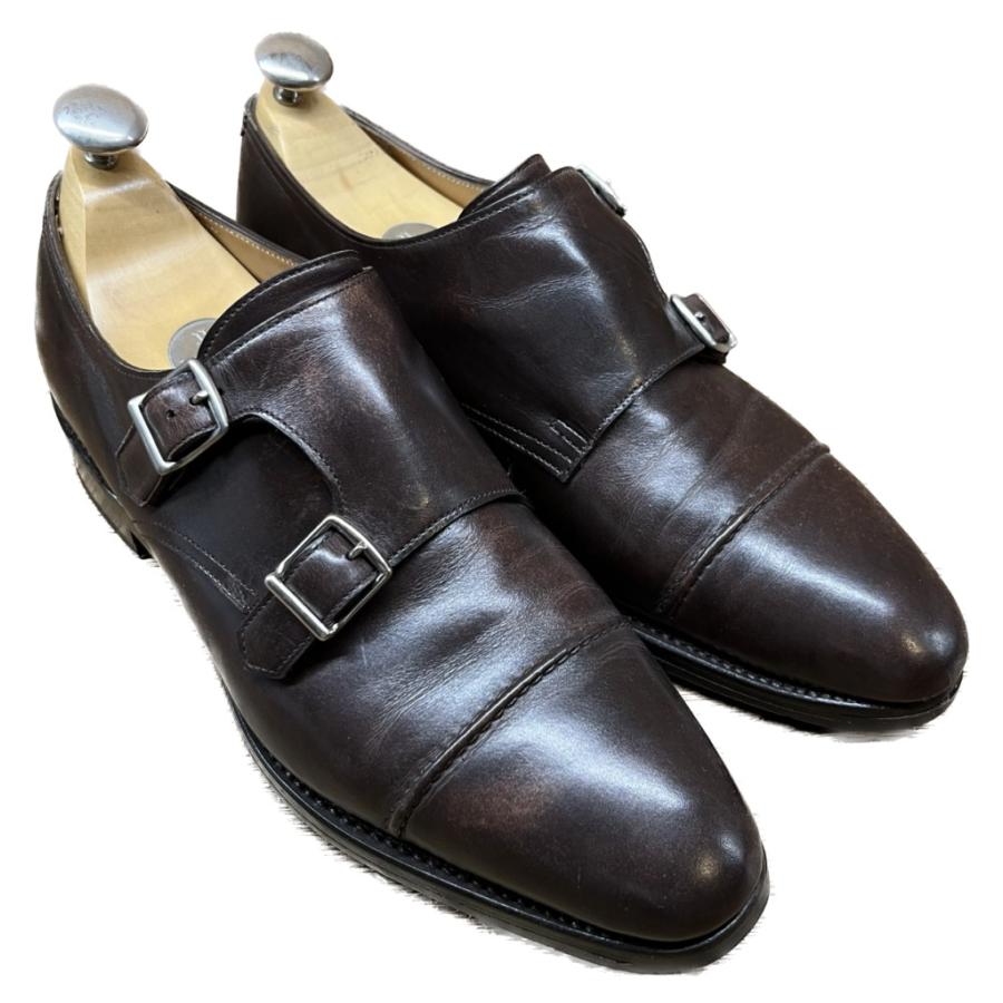 JOHN LOBB】ジョンロブ ウィリアム ダブルモンク ミュージアムカーフ サイズ UK6D 9795ラスト – LASTLAB