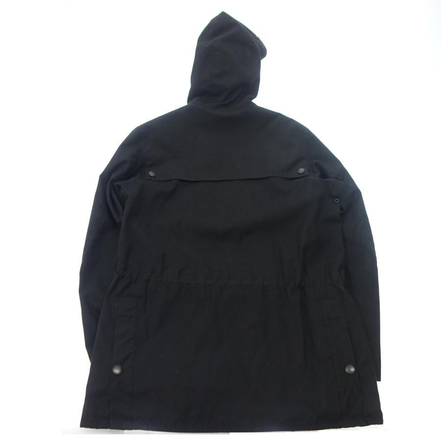 【Barbour】バブアー オイルドジャケット フーディ ブラック 38