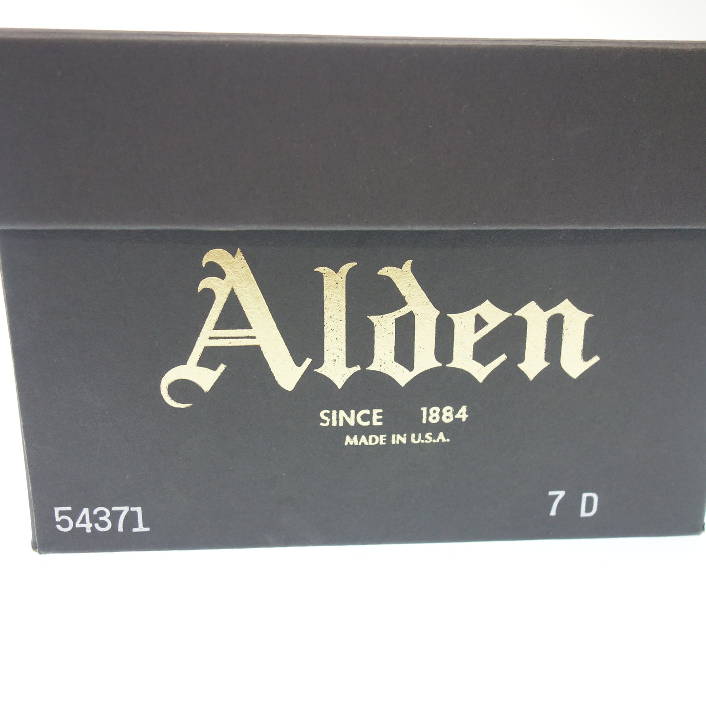 【ALDEN】オールデン 99432 サドルシューズ 型押しコードバン ブラック ブラウン US7D
