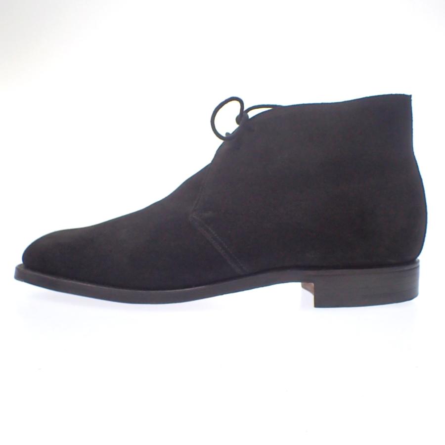 【CROCKETT&JONES】クロケットアンドジョーンズ CHERTSEY3 スエード チャッカブーツ UK8.5E 224
