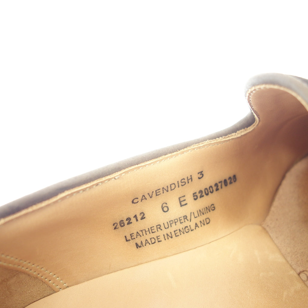 【CROCKETT&JONES】クロケット&ジョーンズ タッセルローファー スエード CAVENDISH3 サイズ UK6E 375ラスト