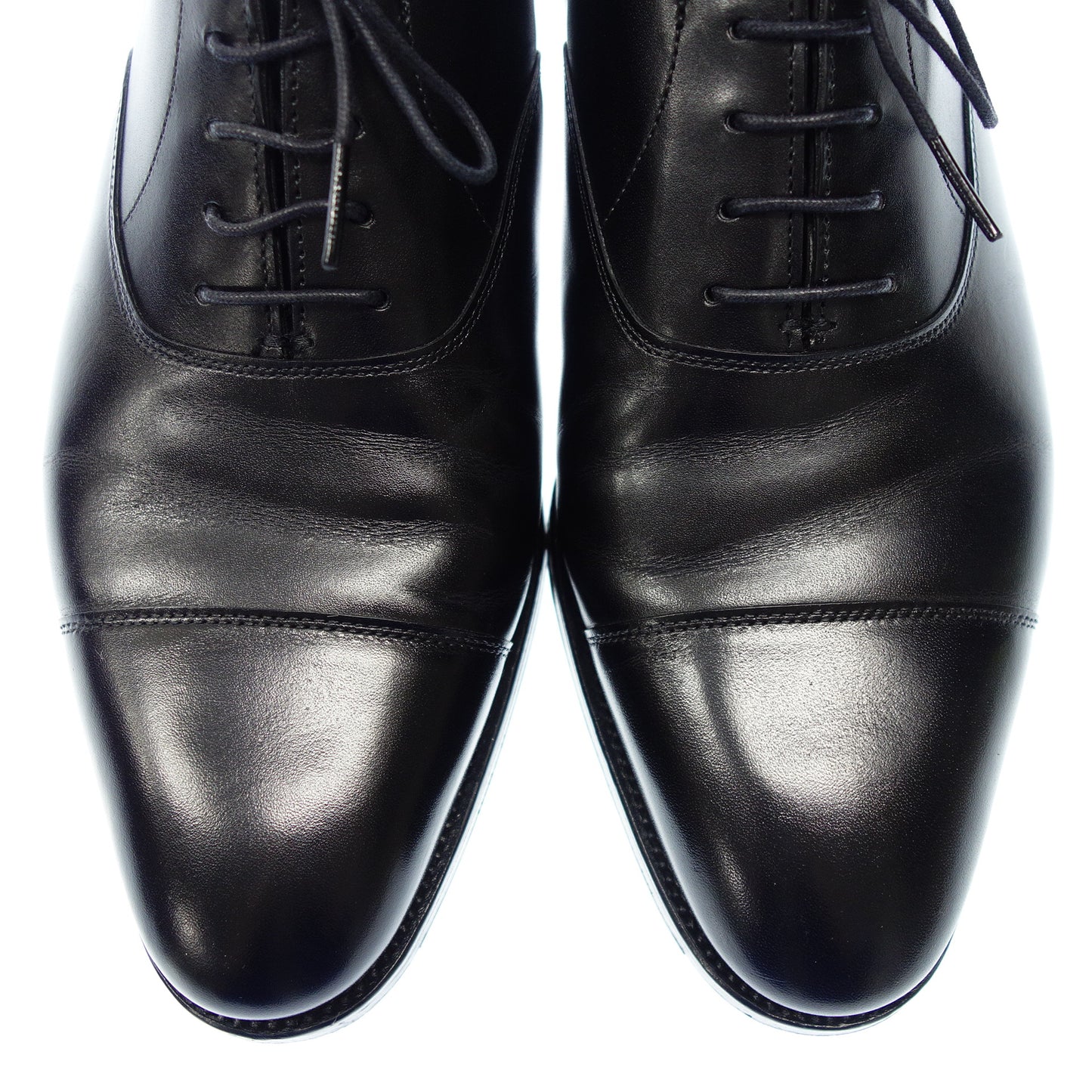 【JOHN LOBB】ジョンロブ シティ2 CITYⅡ ストレートチップ カーフ ブラック サイズ UK8E 7000ラスト