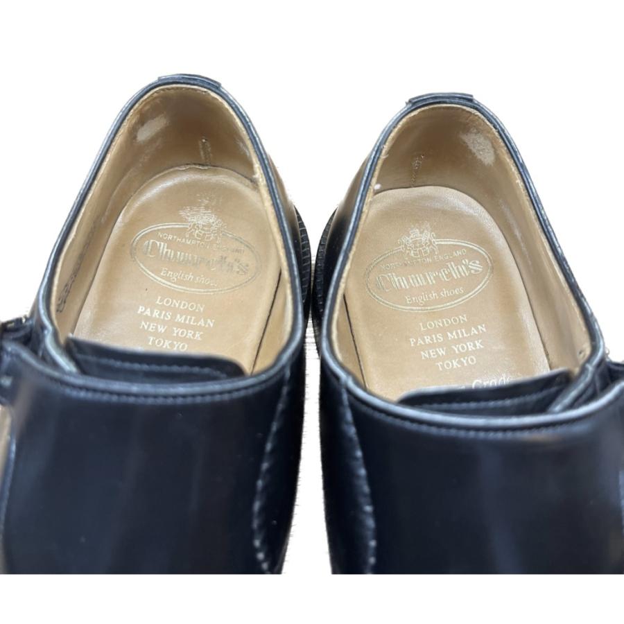 【Church’s】チャーチ LAMBOURN ポリッシュドバインダーカーフ ダブルモンク UK7F