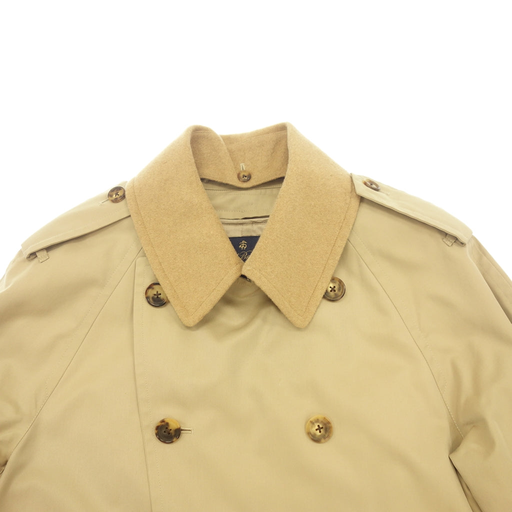 【BROOKS BROTHERS】ブルックスブラザーズ トレンチコート フルセット ベージュ サイズS