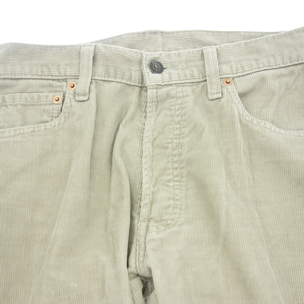 【Levi's】リーバイス 551 コーデュロイパンツ 1990年代 トルコ製 ボタン裏247 グレー サイズ W30 L32
