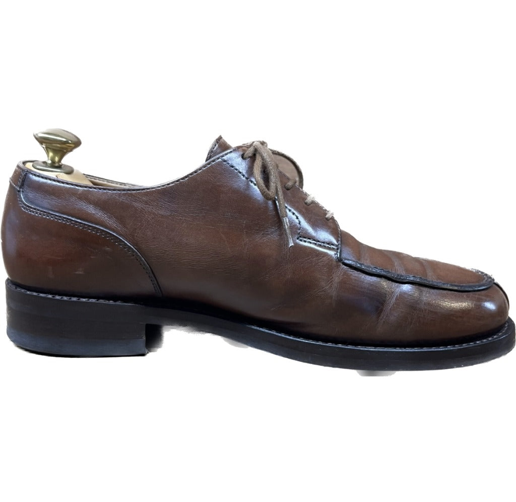 【CROCKETT&JONES】クロケット&ジョーンズ MORETON Uチップ カーフ ダークブラウン サイズ UK5.5E