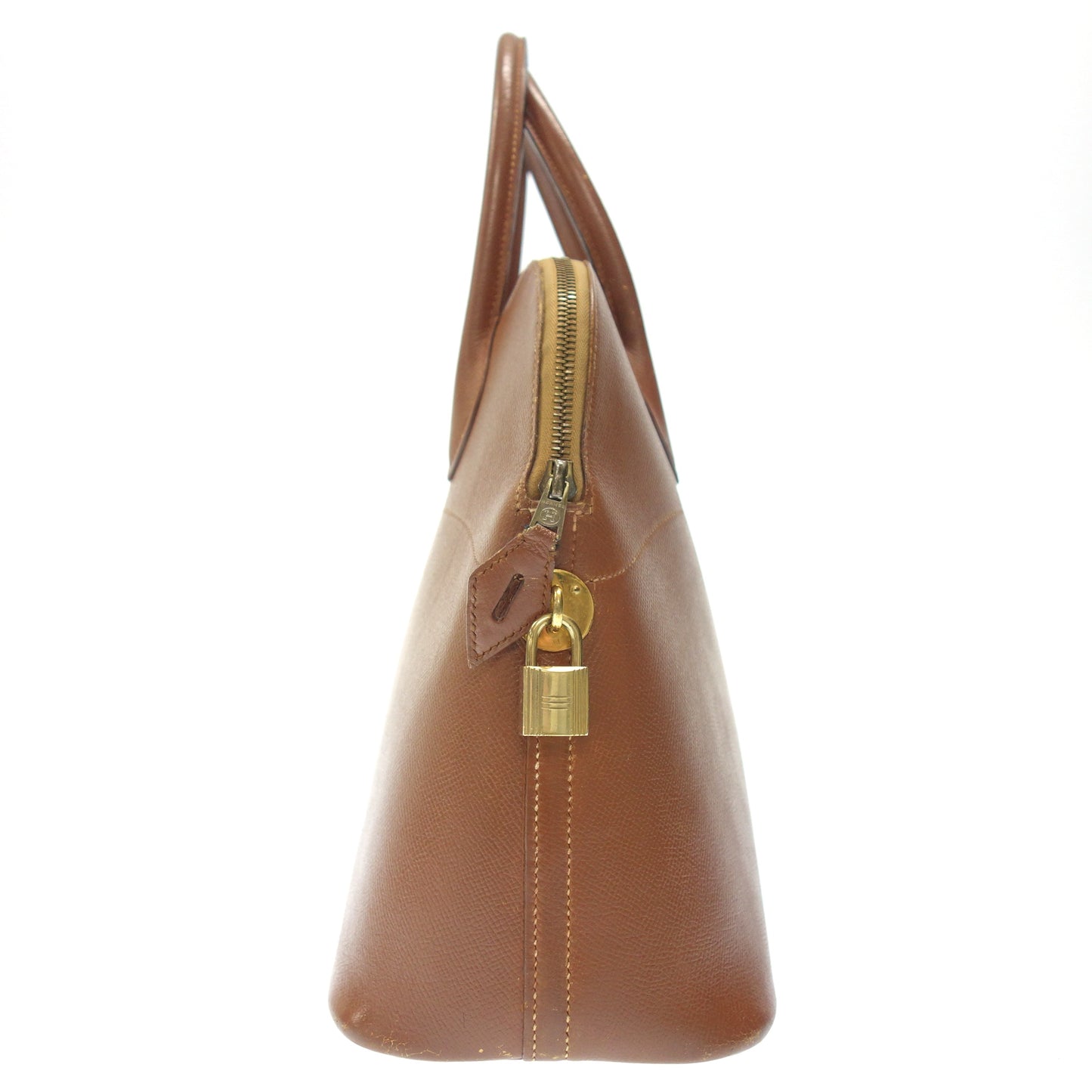 【HERMES】エルメス ハンドバッグ ボリード35 クシュベル ゴールド金具 ○Y刻 ブラウン