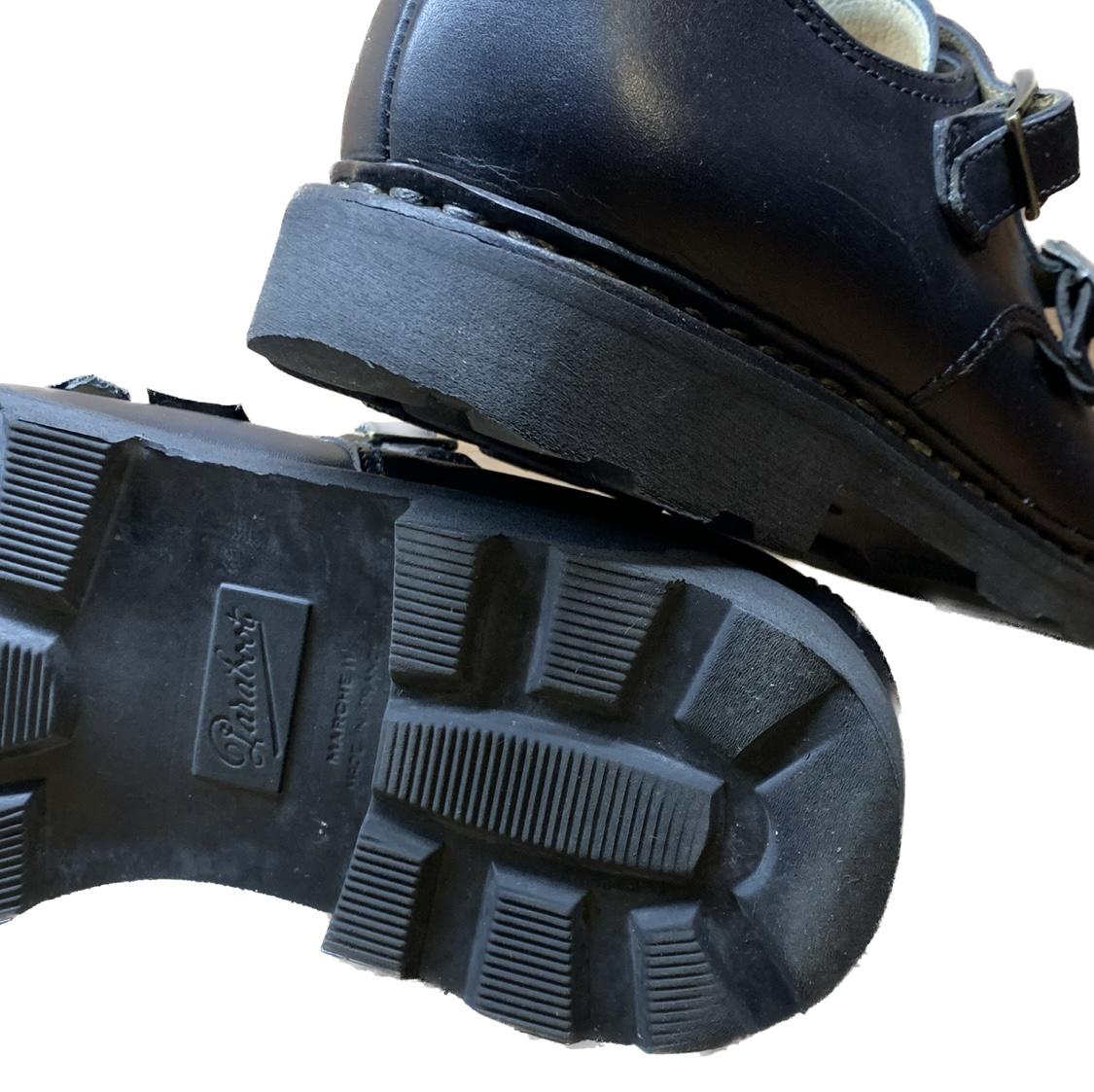 【Paraboot】パラブーツ ウィリアム ダブルモンク カーフ ブラック サイズ UK6 ラスト