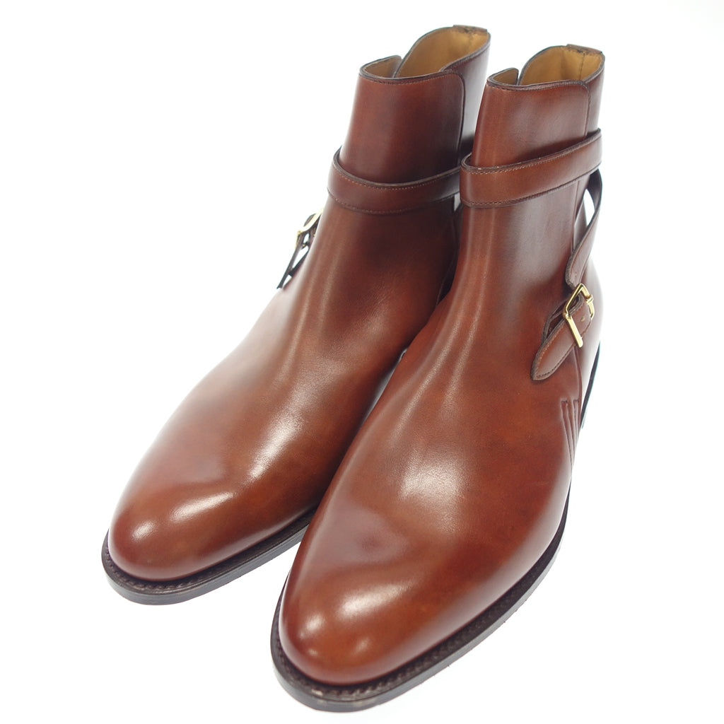 【JOHN LOBB】ジョンロブ JODHPUR ジョッパーブーツ カーフ ブラウン UK8E 8695B