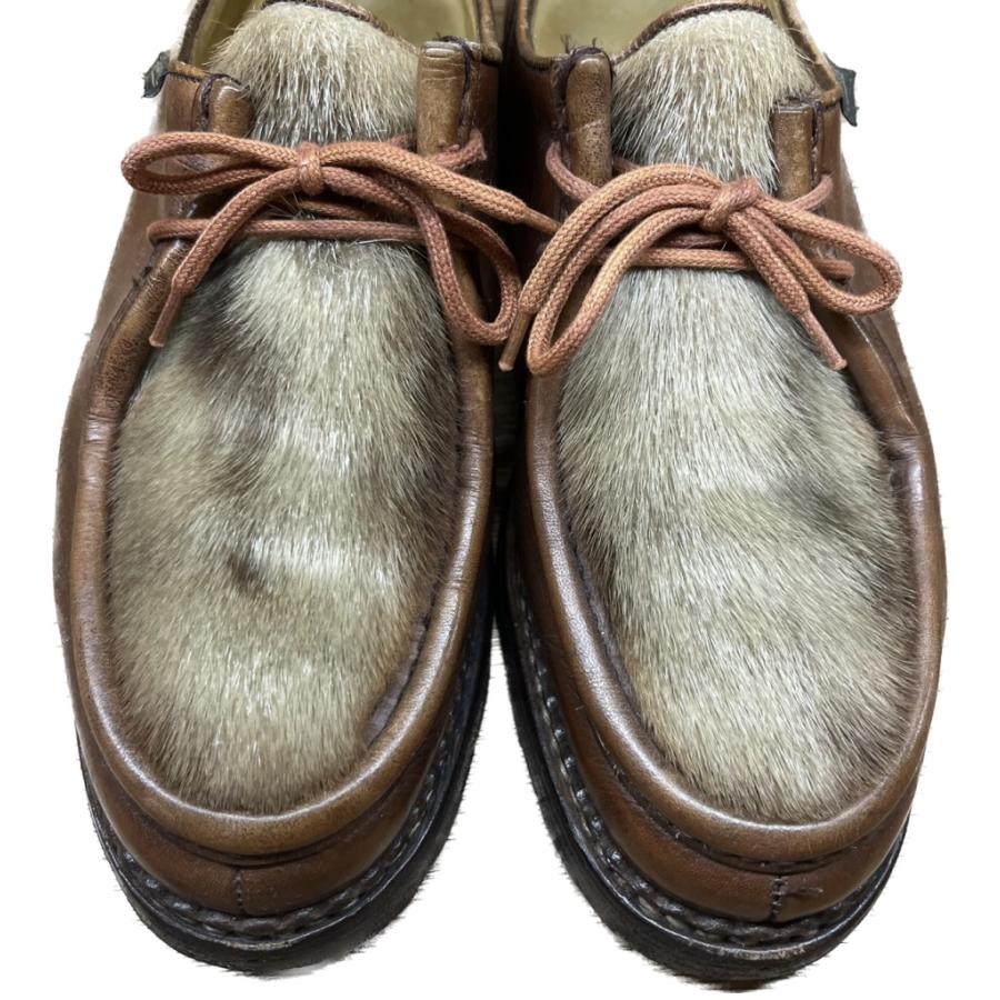 【Paraboot】パラブーツ ミカエル フォック チロリアンシューズ アザラシファー マロン サイズ 42 ラスト