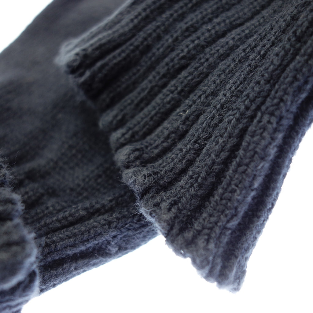 【GUERNSEY WOOLLENS】ガンジーウーレンズ フィッシャーマンセーター メンズ ネイビー サイズ36