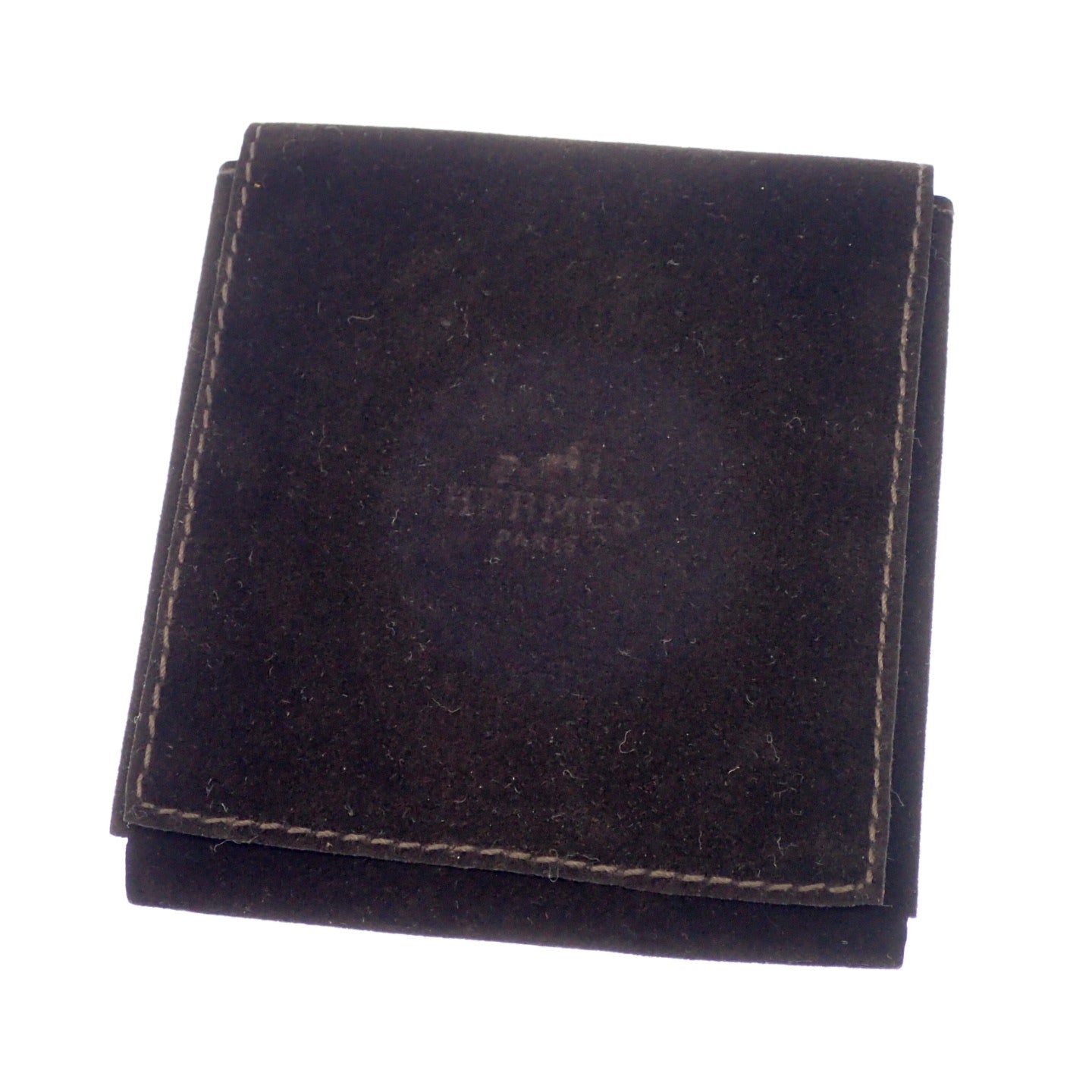 【HERMES】エルメス トゥルニ ブレスレット シルバー金具 Hロゴ ホワイト×グレー