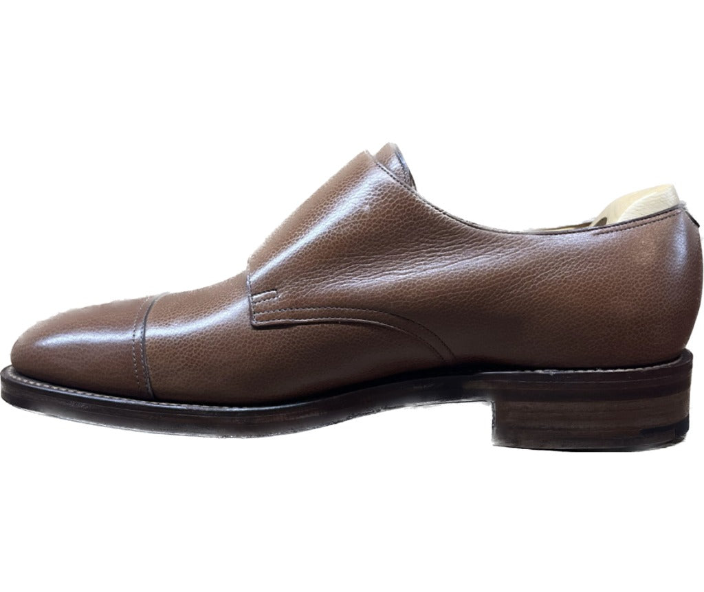 【JOHN LOBB】ジョンロブ ウィリアム ダブルモンク シボレザー ブラウン サイズ UK9E 9795ラスト