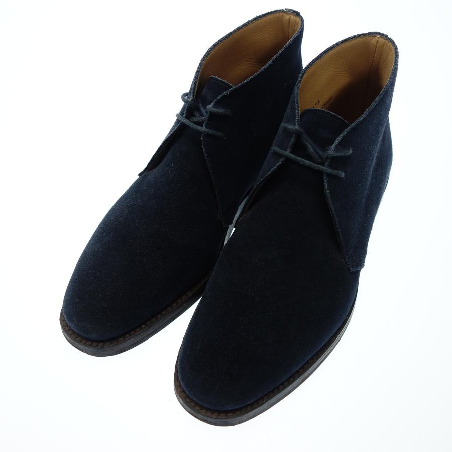 【CROCKETT&JONES】クロケットアンドジョーンズ CHERTSEY3 スエード チャッカブーツ UK6.5E 224