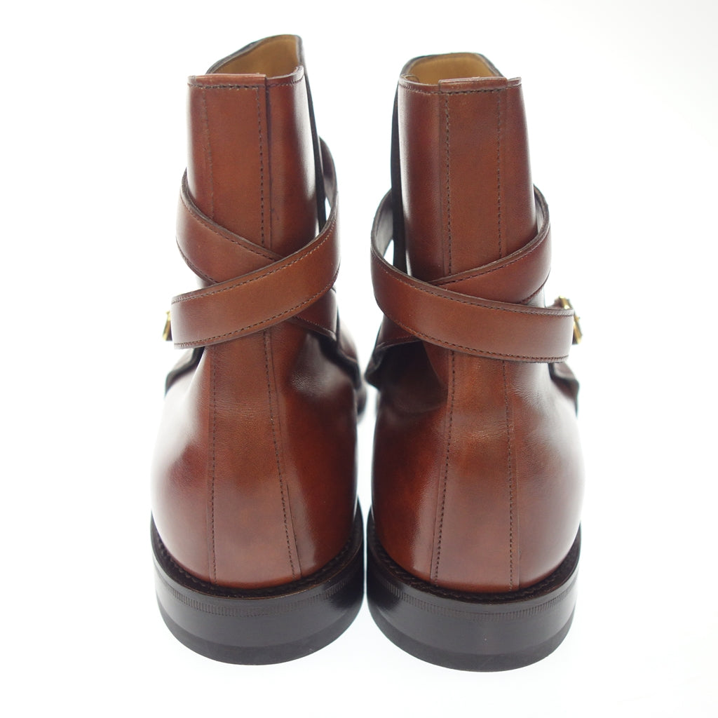 【JOHN LOBB】ジョンロブ JODHPUR ジョッパーブーツ カーフ ブラウン UK8E 8695B