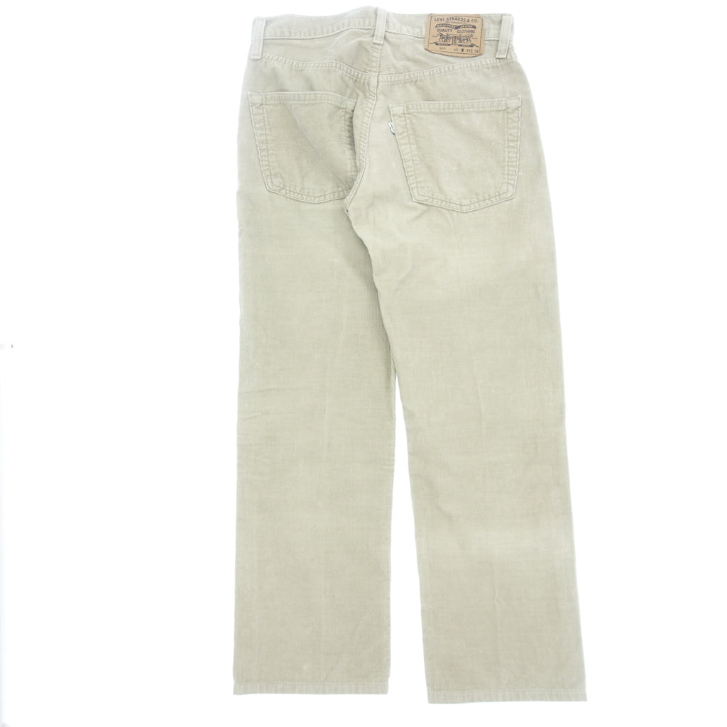 【Levi's】リーバイス 551 コーデュロイパンツ 1990年代 トルコ製 ボタン裏247 グレー サイズ W30 L32