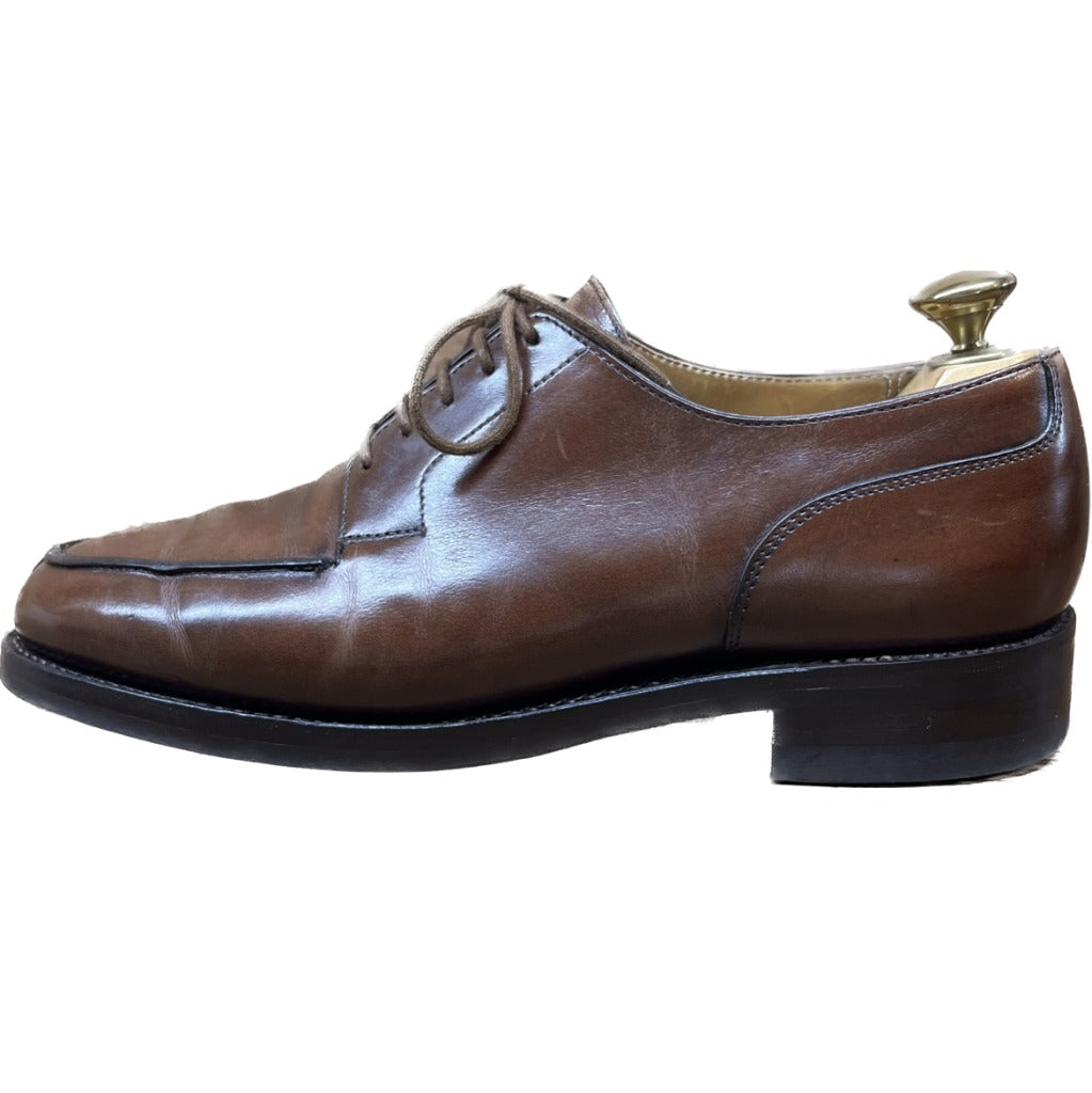 【CROCKETT&JONES】クロケット&ジョーンズ MORETON Uチップ カーフ ダークブラウン サイズ UK5.5E