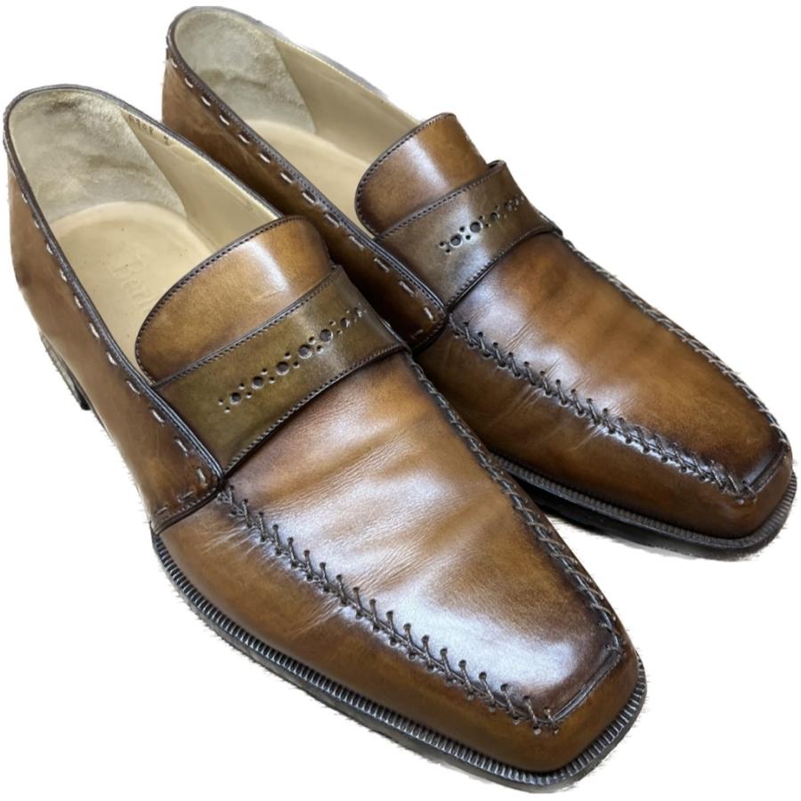 【Berluti】ベルルッティ  オルガ期 カーフ ローファー UK7.5