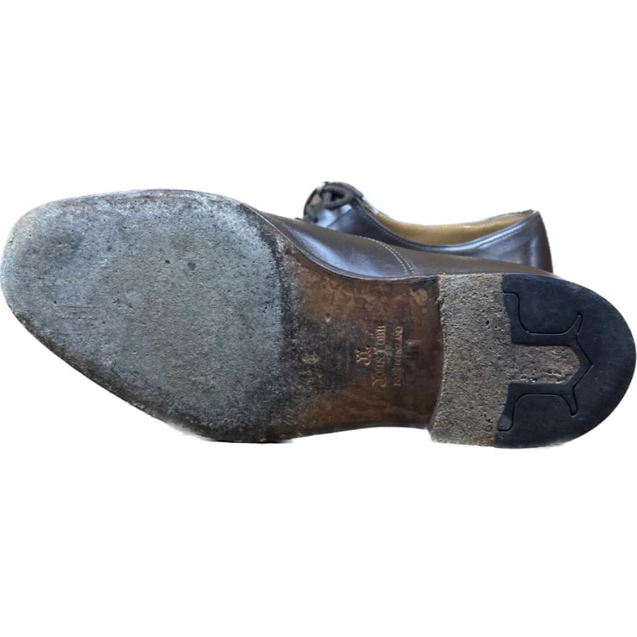 【JOHN LOBB】ジョンロブ CITY ストレートチップ カーフ ブラウン サイズ UK5.5EE 8695ラスト