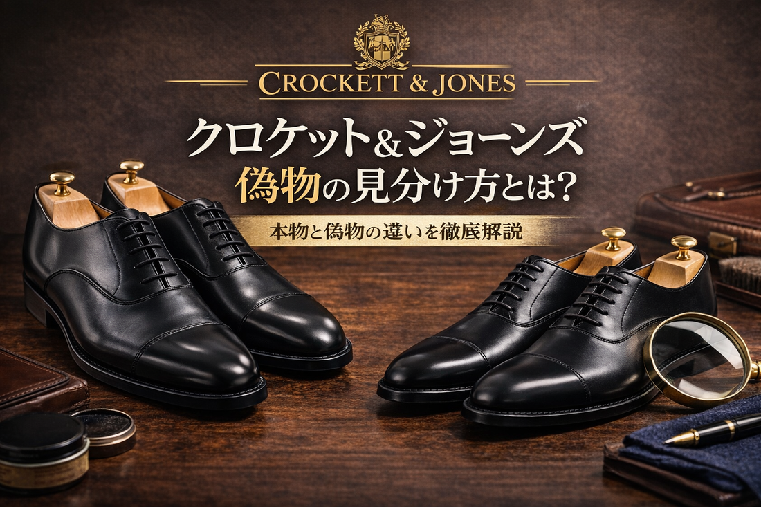 クロケット&ジョーンズの偽物はあるの？見分け方と本物を選ぶポイントを解説
