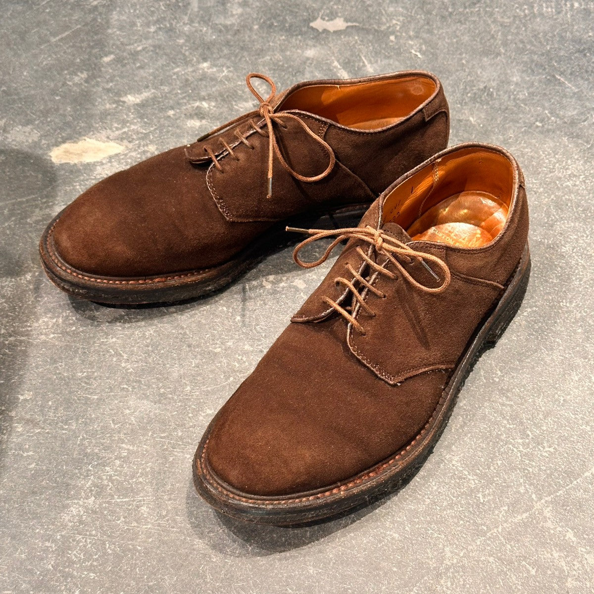 【最終価格】美品！オールデンALDEN 45350 レザーソウル別注 US7.5 最終価格】美品！オールデンALDEN 45350 レザーソウル別注 US7.5