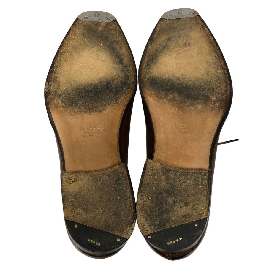 【Vass Shoes】ヴァーシュ  ビジネスシューズ  ブラウン（茶系） サイズ EU40.5 25~25.5 ラスト