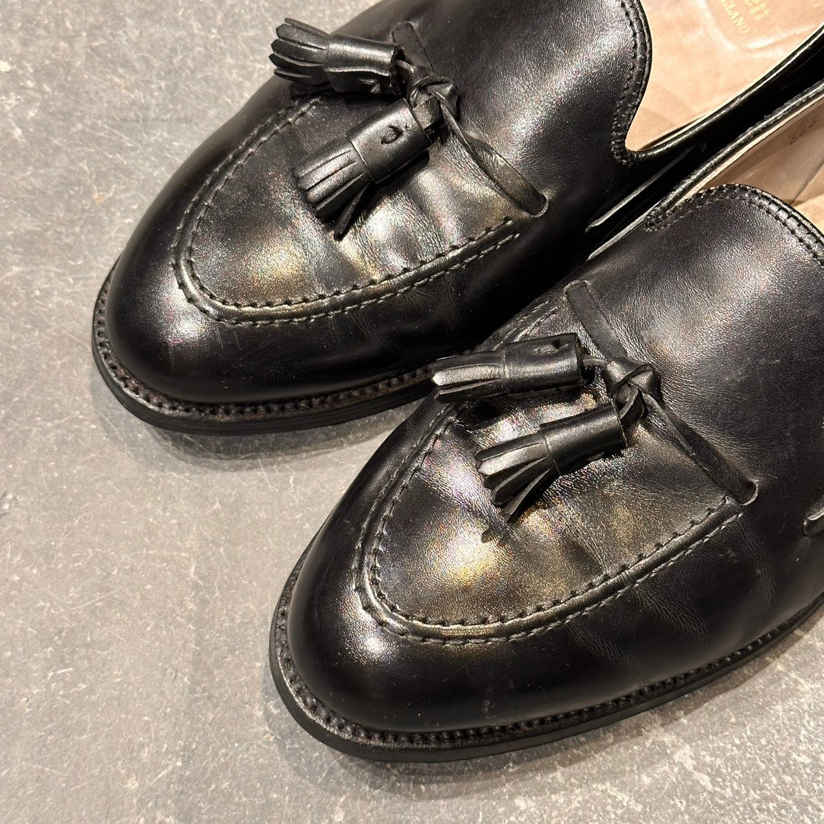 【Alden】オールデン 660 タッセルローファー カーフ ブラック サイズUS8.5EEE アバディーンラスト