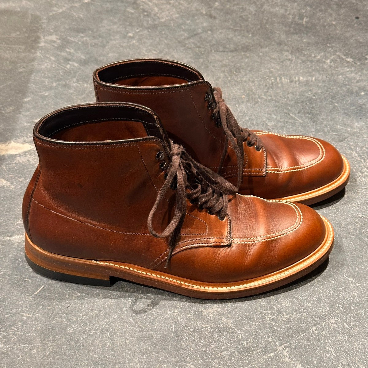 美品【ALDEN】オールデン 403 インディブーツ クロムエクセル ブラウン