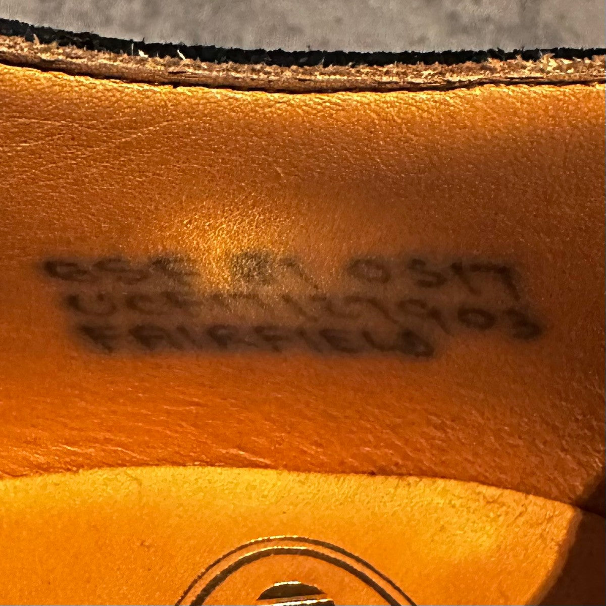 極美品【Church's】チャーチ フェアフィールド フルブローグ 5都市 スエード ブラック サイズ UK65F 81ラスト