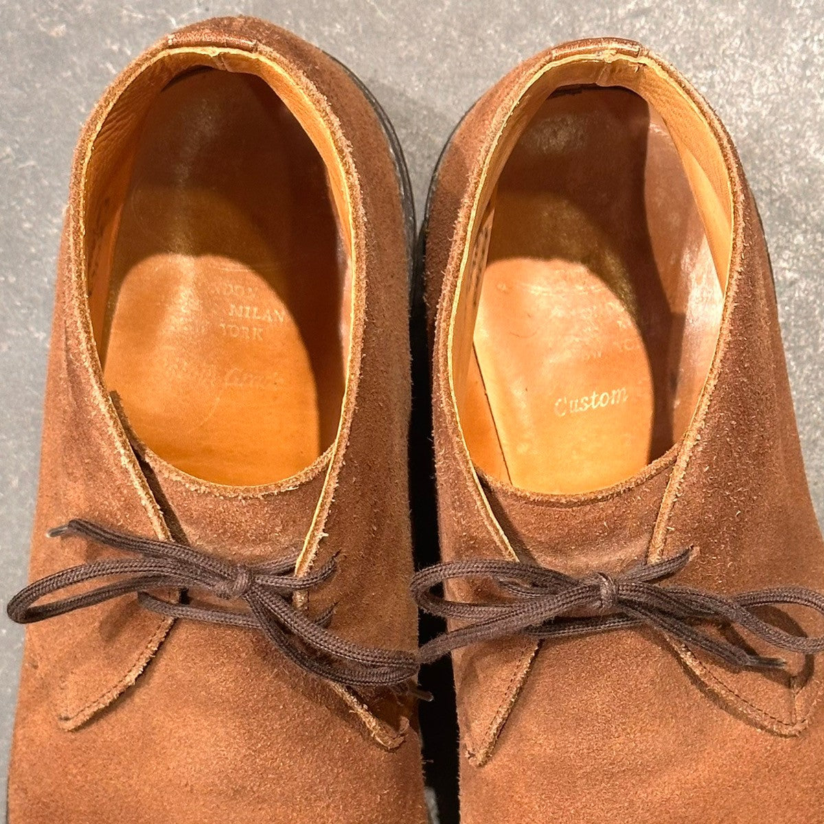 【Church's】チャーチ ライダー3 4都市 スエード ブラウン サイズUK85F 81ラスト