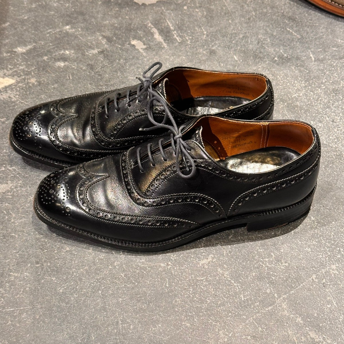 希少【Church's】チャーチ チェットウィンド 3都市 カーフ ブラック サイズUK55F 73ラスト