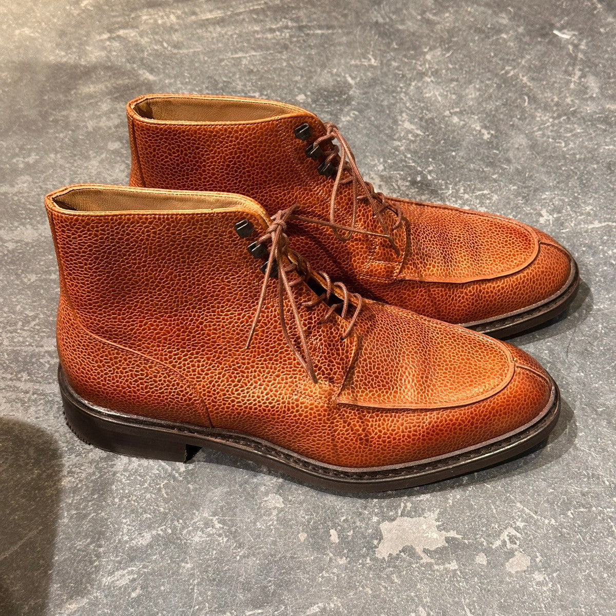 使用数回【PARABOOT】パラブーツ セリニャン Uチップ グレインレザー