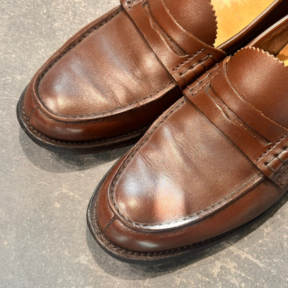 【Church's】チャーチ ペンブリー ローファー アンラインド カーフ ブラウン サイズUK75F 126ラスト