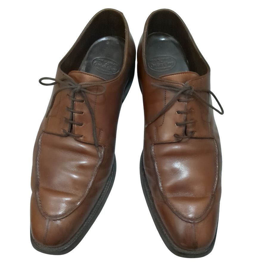 【CROCKETT&JONES】クロケット＆ジョーンズ ビチェスター Uチップ  カーフ ブラウン サイズUK7.5D