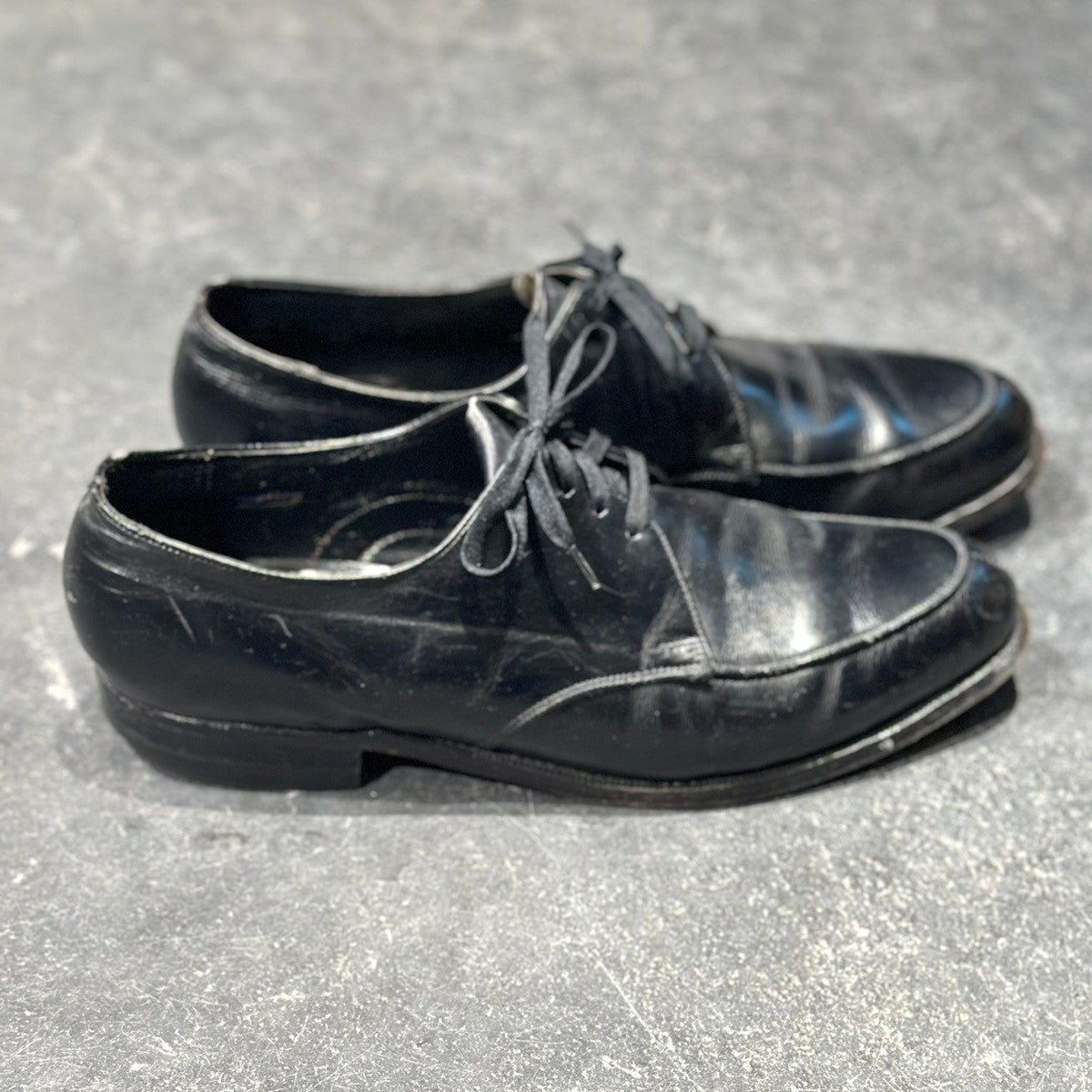 【FLORSHEIM】フローシャイム Uチップ カーフ 20623 カーフ ブラック サイズ 9.5D