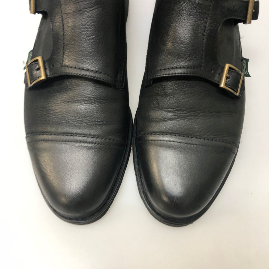 【Paraboot】パラブーツ ウィリアム ダブルモンク リスレザー ブラック サイズUK8 メンズ