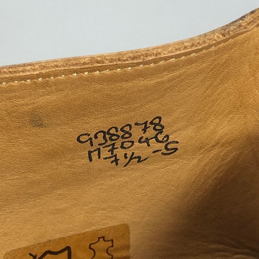 【Tricker’ｓ】トリッカーズ M7046 ウィングチップ メンズ サイズ 7ハーフ ブラウン